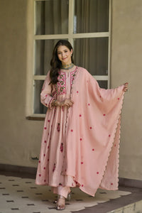 Pink Blossom Suit Set
