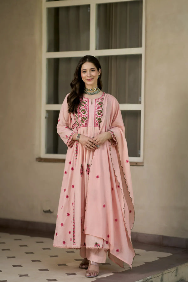 Pink Blossom Suit Set