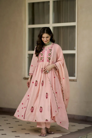 Pink Blossom Suit Set