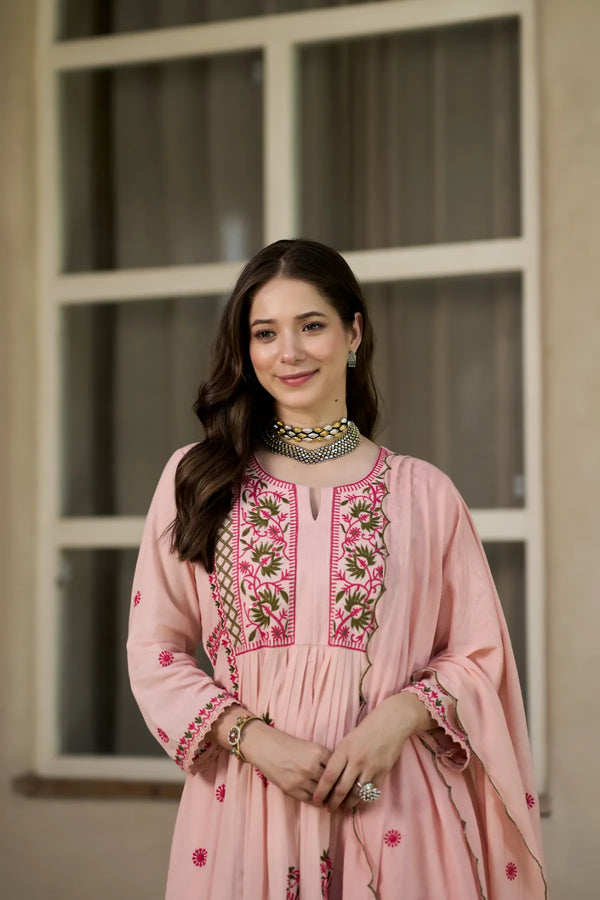 Pink Blossom Suit Set