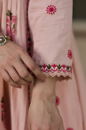 Pink Blossom Suit Set