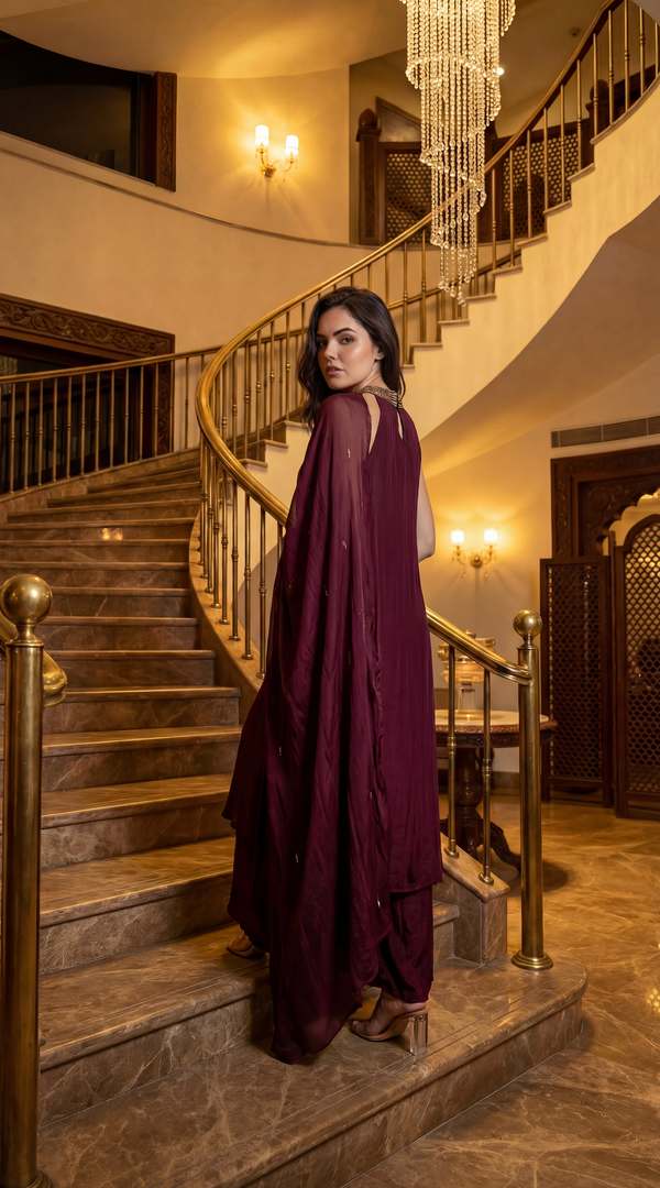 Imperial Wine Crepe Set