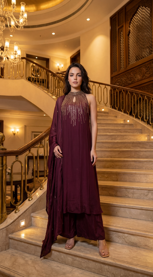 Imperial Wine Crepe Set