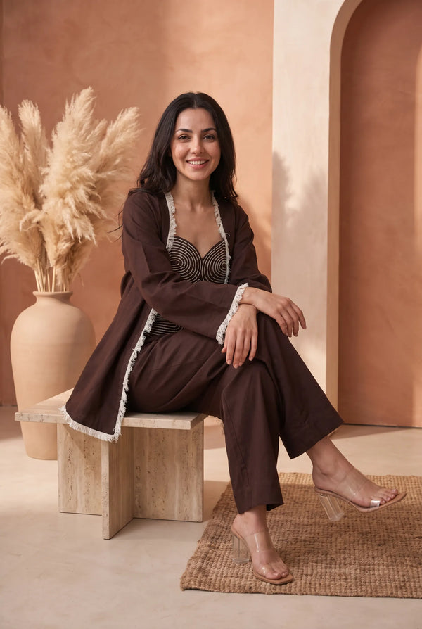 Café Mocha Co-Ord Set