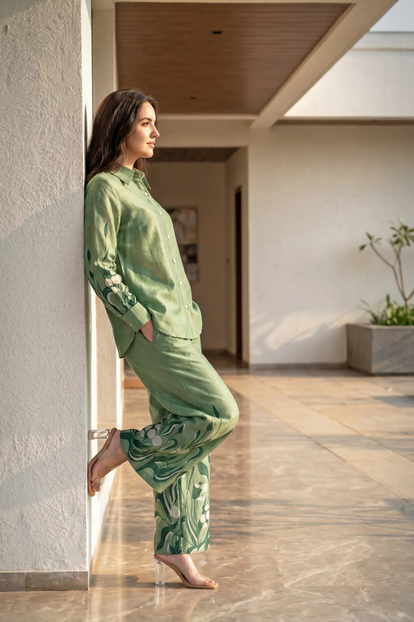 Sage Bloom Co-ord Set