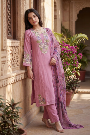 Rosabelle Embroidered Suit Set