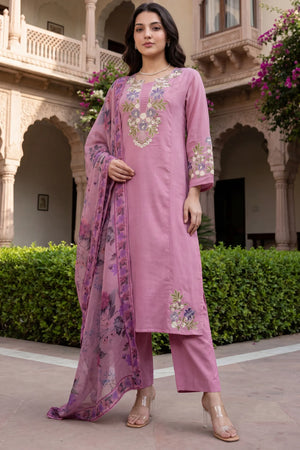 Rosabelle Embroidered Suit Set