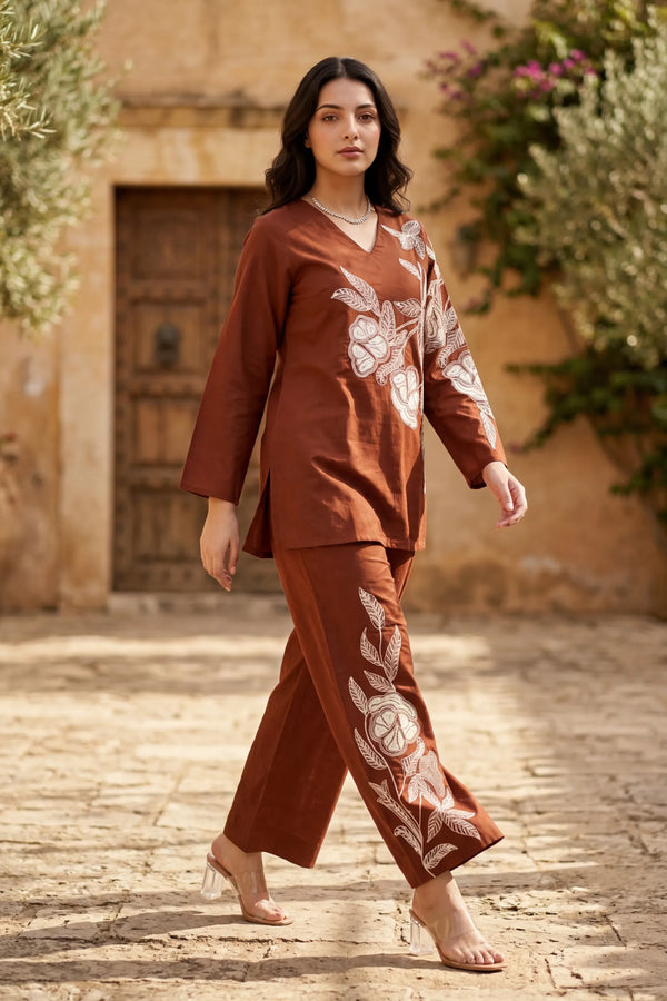 Terracotta Tale Co-ord Set