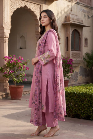 Rosabelle Embroidered Suit Set