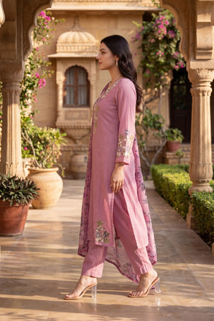 Rosabelle Embroidered Suit Set