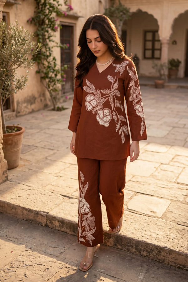 Terracotta Tale Co-ord Set