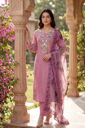 Rosabelle Embroidered Suit Set
