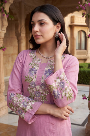 Rosabelle Embroidered Suit Set