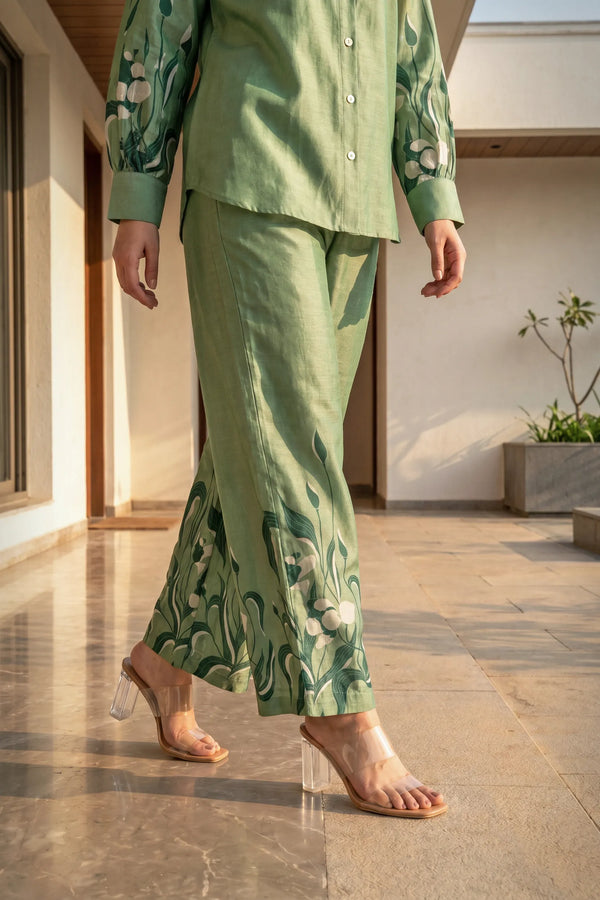 Sage Bloom Co-ord Set