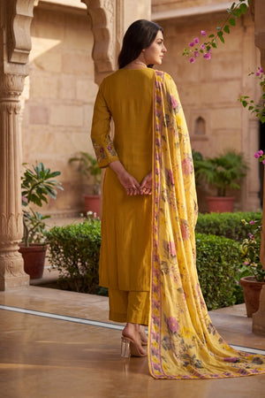 Honeydew Embroidered Suit Set