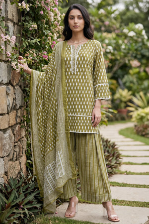Olive Affair Farshi Set