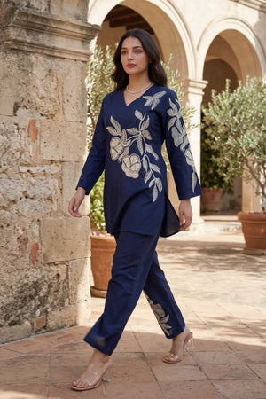 Blue Botanica Co-ord Set