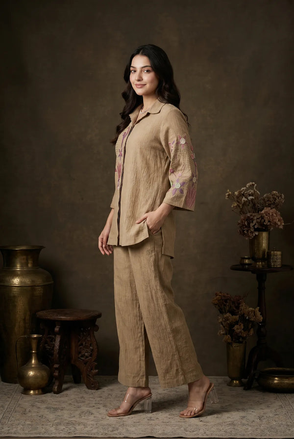 Cocoa Bloom Co-ord Set