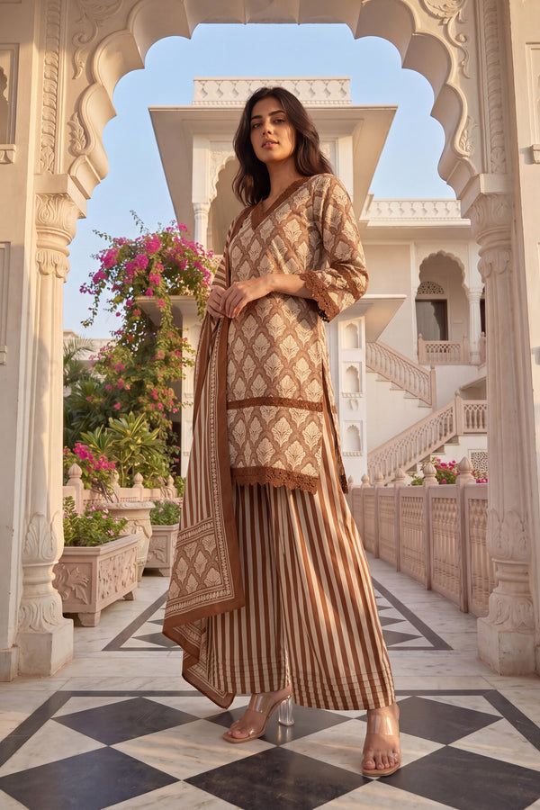 Toffee Latte Farshi Set