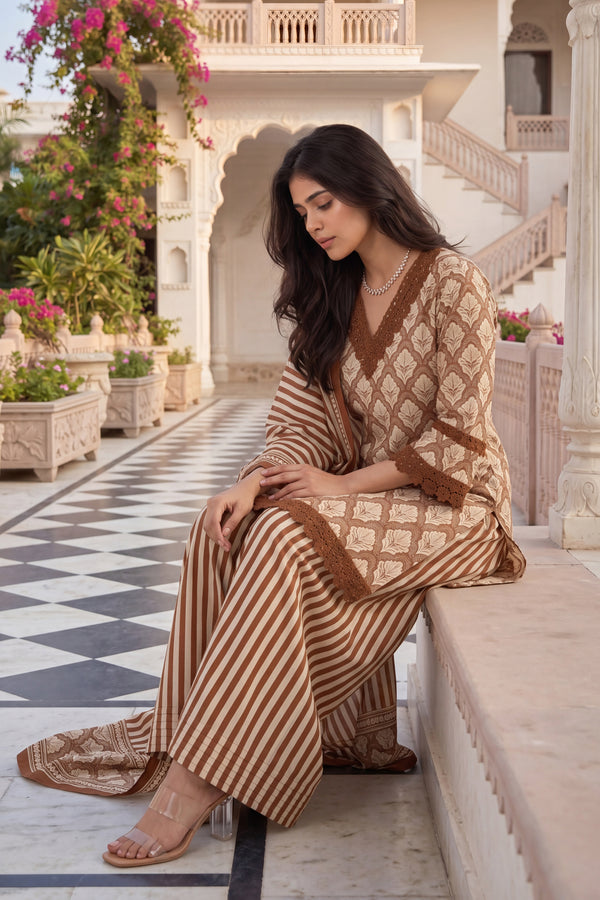 Toffee Latte Farshi Set