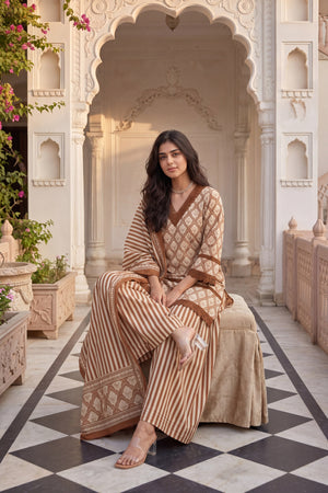 Toffee Latte Farshi Set