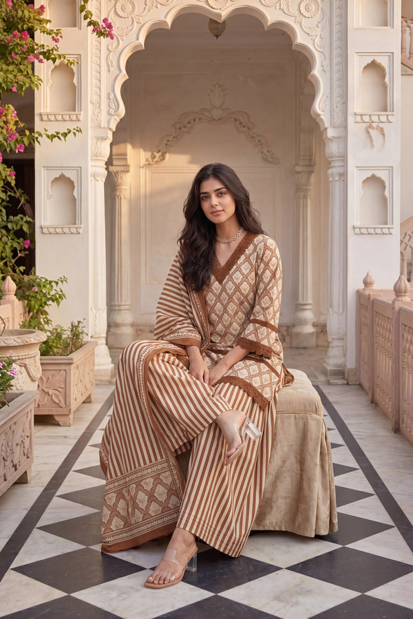 Toffee Latte Farshi Set