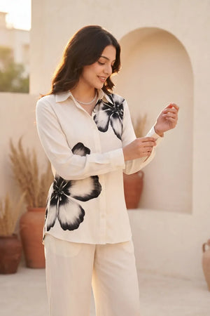 Midnight Petal Co-ord Set