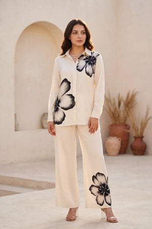 Midnight Petal Co-ord Set