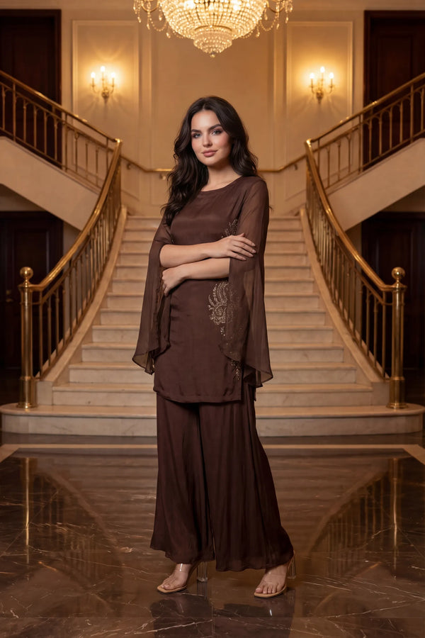 Mocha Luxe Chinon Set