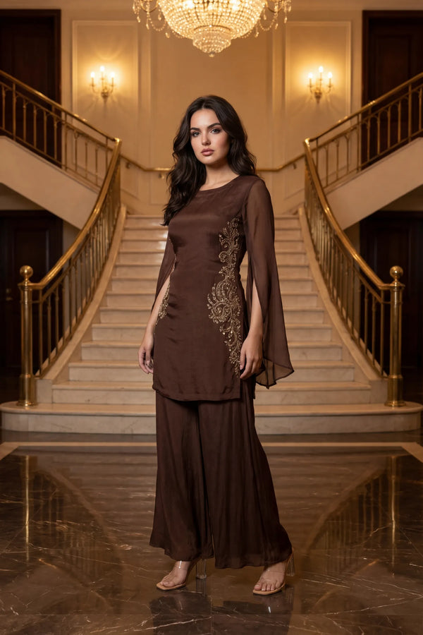 Mocha Luxe Chinon Set