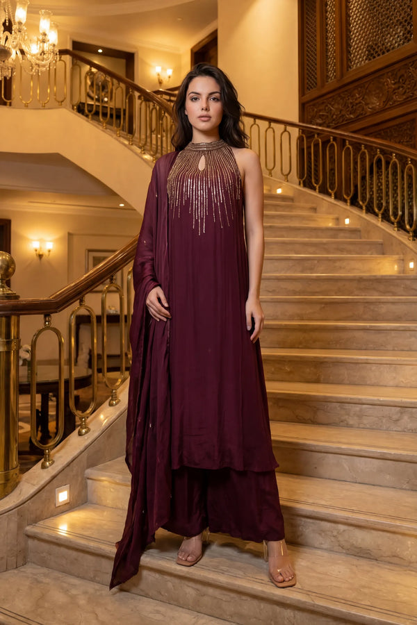 Imperial Wine Crepe Set