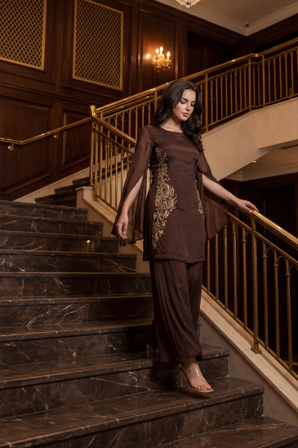 Mocha Luxe Chinon Set