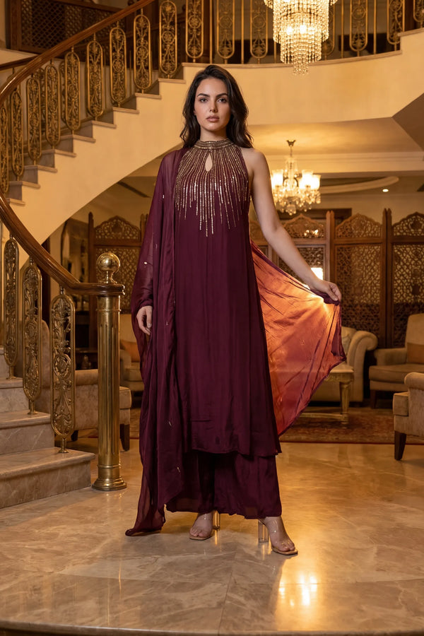 Imperial Wine Crepe Set