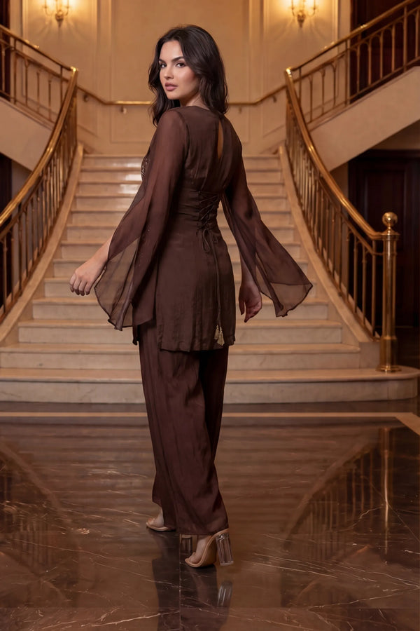 Mocha Luxe Chinon Set