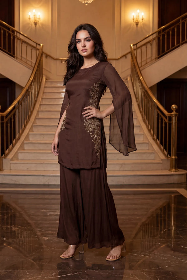 Mocha Luxe Chinon Set