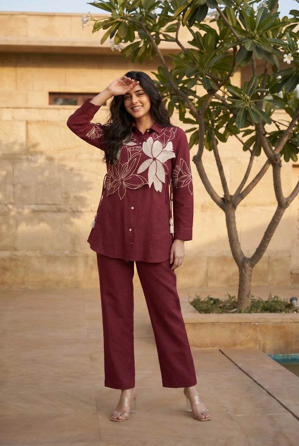 Floral Grace Co-Ord Set