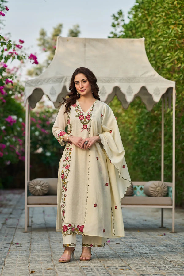 Pearl Blossom Suit Set