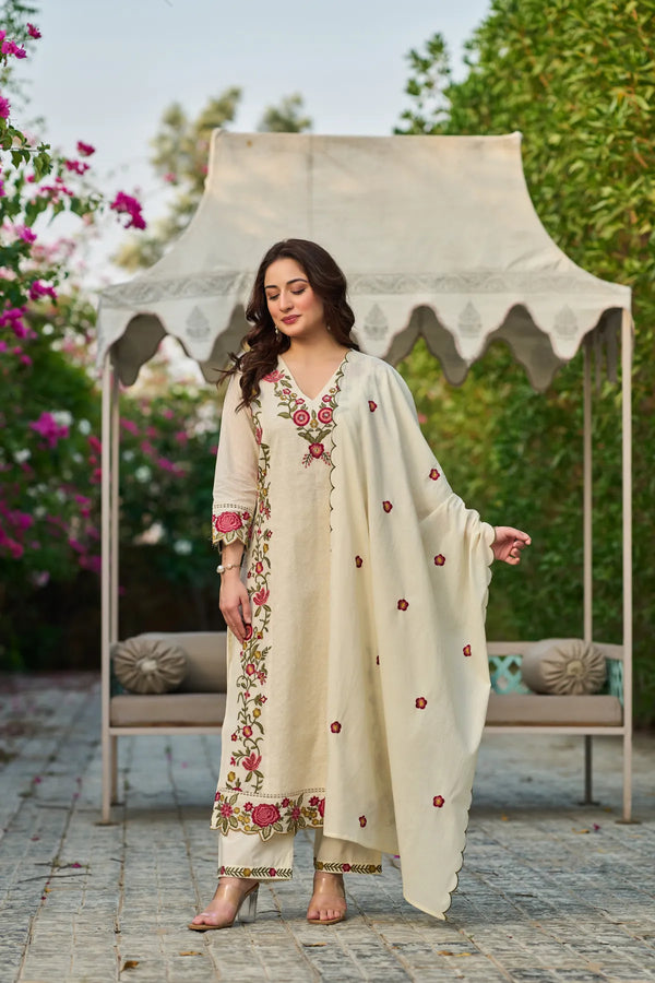 Pearl Blossom Suit Set