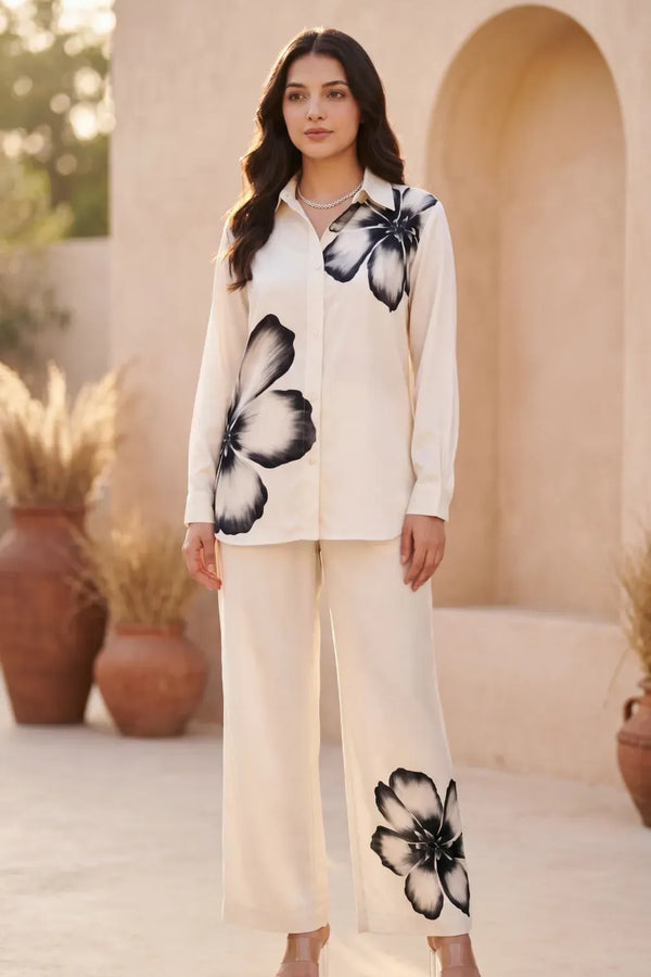 Midnight Petal Co-ord Set