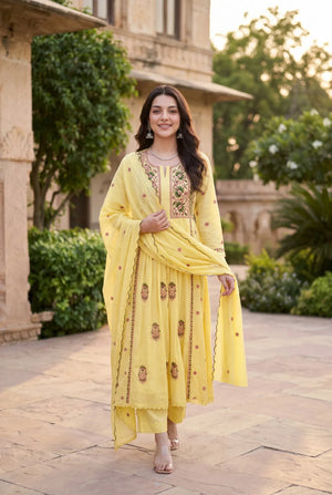 Lemon Petal Suit Set