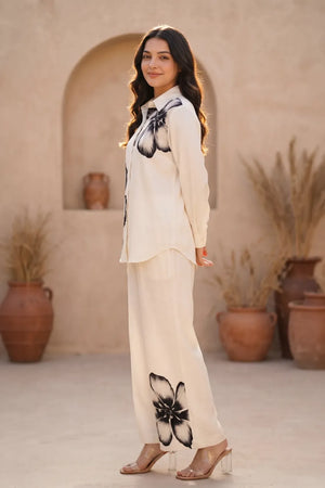 Midnight Petal Co-ord Set