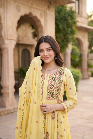 Lemon Petal Suit Set