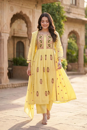 Lemon Petal Suit Set