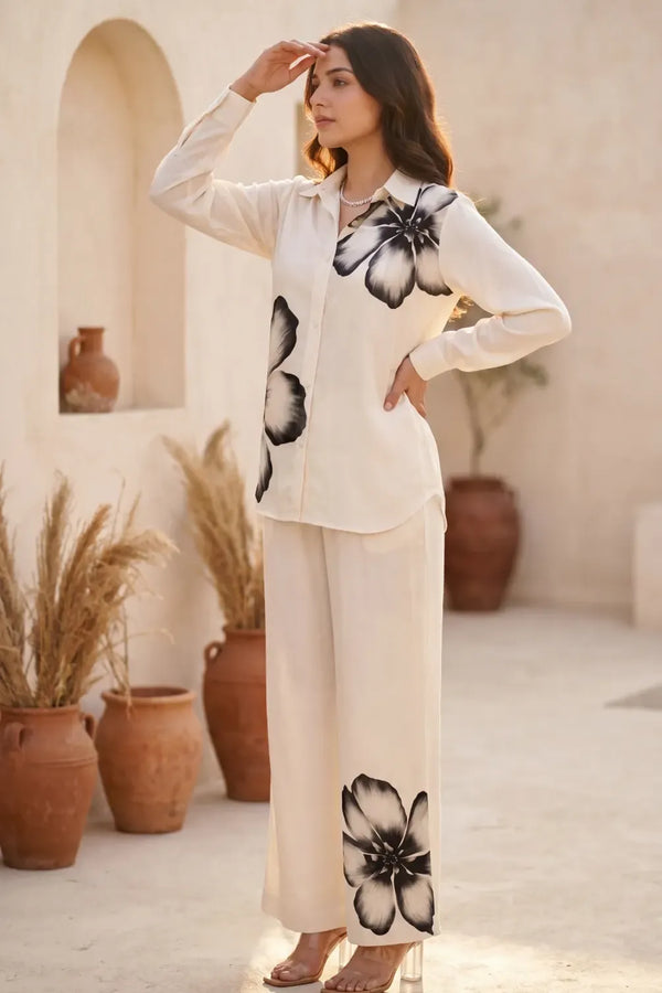 Midnight Petal Co-ord Set