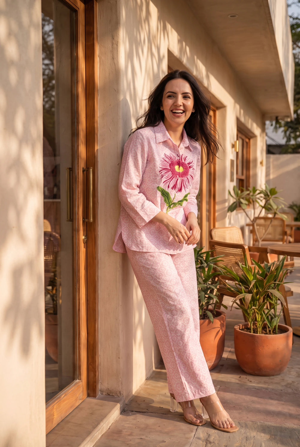 Rose Bloom Co-ord Set