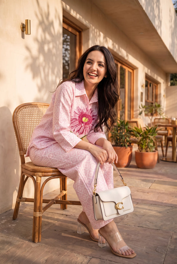 Rose Bloom Co-ord Set
