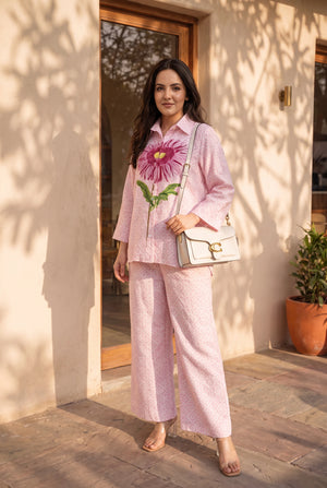 Rose Bloom Co-ord Set