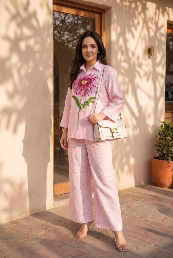 Rose Bloom Co-ord Set