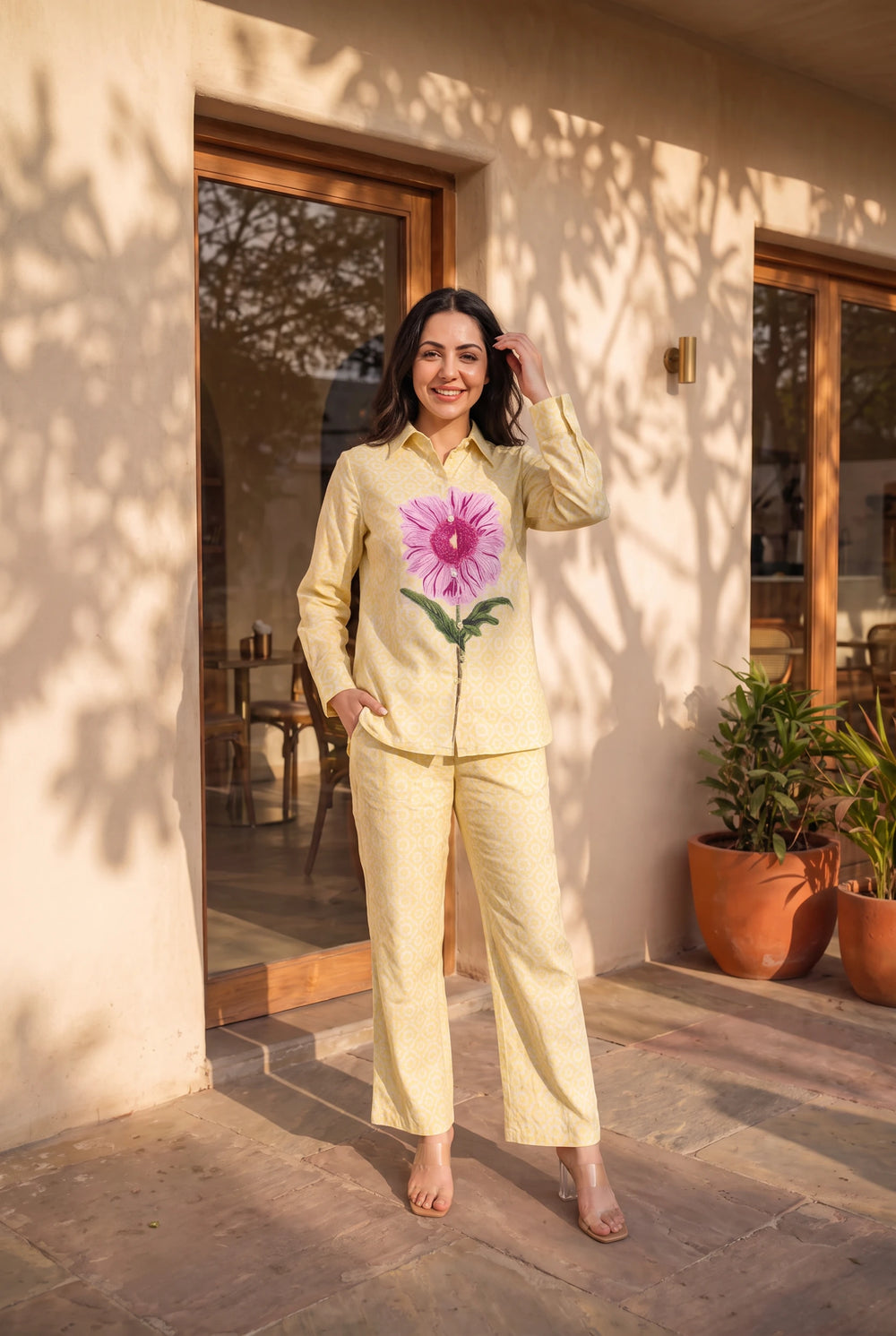 Butter Bloom Co-ord Set
