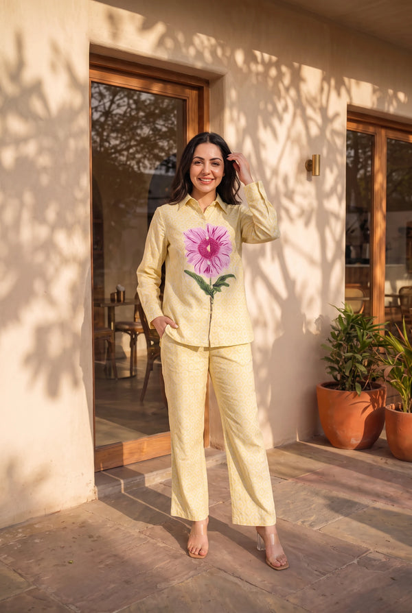 Butter Bloom Co-ord Set